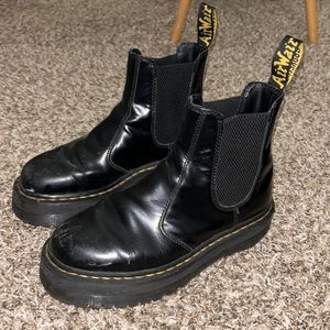 Dr. Martin 2976 Quad Boot in Black